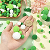 3 sets Polyester Ball Decoration DIY-SC0031-26B-4