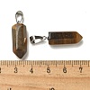 Natural Tiger Eye Pendants G-Z067-07P-04-3