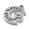 Anti-Tarnish 304 Stainless Steel Pendants LS-STAS-R003-03P-02-2