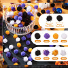 800Pcs 8 Styles Halloween Handmade DIY Doll Craft Pom Pom Yarn Pom Pom Balls FABR-TA0001-02-5
