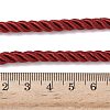 5MM Nylon Twisted Cord Necklace Making FIND-G096-01G-22-2