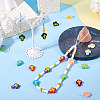 20Pcs 10 Colors Glass Beads Enamel Beads BLOW-TA0001-07A-8