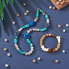 30Pcs 6 Style Brass Beads KK-TA0001-24-8