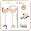 15Pcs Wood Menu Selection Sign AJEW-FG0005-87C-2