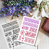 Custom PVC Plastic Clear Stamps DIY-WH0618-0063-6