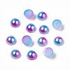 Imitation Pearl Acrylic Cabochons OACR-R063-4mm-01-2