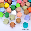 Hexagonal Silicone Focal Beads LS-SI-JX0020A-07-2