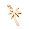 304 Stainless Steel Pendants STAS-YW0002-15-1