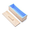 Rectangular Pine Wood Soap Molds Sets DIY-F057-03A-2