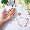 1Pc Polymer Clay with Alloy and Crystal Neck Strap for Eyeglasses AJEW-CN0005-04B-3