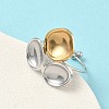 304 Stainless Steel Cuff Rings LS-RJEW-D338-03C-GP-1