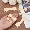 3Pcs 3 Styles Brass Cabochons DIY-OC0013-27-3