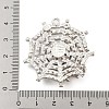 Alloy with Glass Rhinestone Pendants FIND-B033-01E-P-3