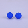 Round Silicone Focal Beads SI-JX0046A-92-5