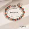 Stainless Steel Beaded Bracelets for Women Men CJ9241-2-1