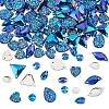   120Pcs 6 Style Sew on Rhinestone RESI-PH0002-04D-1