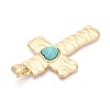 Alloy Pave Resin Big Pendants PALLOY-N179-72MG-2