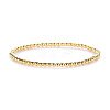 Synthetic Non-magnetic Hematite Beaded Stretch Bracelets for Men Women YP2747-2-1