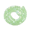 Transparent Glass Beads Strands EGLA-A044-T6mm-MB09-3