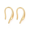 10Pcs Rack Plating Eco-friendly Brass Earring Hooks FIND-DJ0001-08-1