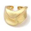 Rack Plating Brass Cuff Finger Rings for Women RJEW-C114-13C-G-2