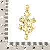 Rack Plating Brass Pave Cubic Zirconia Pendants X-KK-U029-11G-02-3