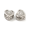 Valentine's Day Rack Plating Alloy European Beads FIND-B034-24P-2