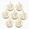 Alloy Pendants PALLOY-S135-001B-NR-1