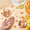 80Pcs 8 Styles Plastic Popcorn Miniature Ornaments RESI-SC0006-92-3