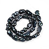 Natural Nucleated Baroque Keshi Pearl Beads Strands PEAR-S020-F13-01-3
