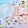 50Pcs Baking Paint Acrylic Pendants OACR-TA0004-83A-7