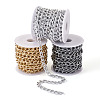 Aluminium Twisted Curb Chains CHA-CW0001-001-4