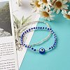 Evil Eye Resin Beads Bracelets Set for Women Girl BJEW-JB06747-01-2
