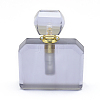 Synthetic Quartz Openable Perfume Bottle Pendants G-E556-08B-2