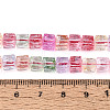 Crackle Transparent Glass Beads Strands GLAA-N062-6mm-11-4