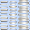 60Pcs 3 Styles 201 Stainless Steel Links/Connectors STAS-BBC0007-44-6