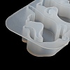 Cat Shape Pendant DIY Silhouette Silicone Mold DIY-K067-02B-6