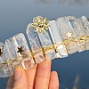 Natural Quartz Crystal Hair Bands PW-WGE968B-04-1