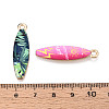Alloy Enamel Pendants X-ENAM-T022-40KCG-3