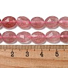 Natural Strawberry Quartz Beads Strands G-P544-D09-01-5