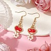 Handmade Glass Seed Beads Dangle Earrings EJEW-MZ00244-05-4