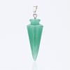 Natural Green Aventurine Pendants G-P236-03-2