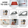CREATCABIN 3 Sheets 3 Styles PET Stickers DIY-CN0001-29-7