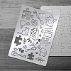 Custom Stainless Steel Cutting Dies Stencils DIY-WH0289-049-7