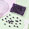 100Pcs Natural Amethyst Beads G-SP0001-22B-7