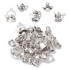 30Pcs 6 Styles Tibetan Style Alloy Charms TIBEP-YW0001-77-1