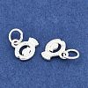 925 Sterling Silver Fish Charms STER-A049-01B-S-2