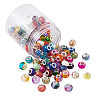 Handmade Lampwork European Large Hole Beads and Glass European Beads LPDL-TA0001-01S-15