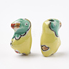 Handmade Porcelain Beads X-PORC-Q258-01-4