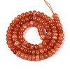 Dyed Natural White Jade Beads Strands G-T139-59A-06-2
